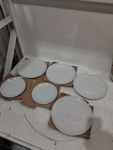 60pc lifetime brands canada dinnerwear set with utensils - white (model: nb60dwcombo) image 7