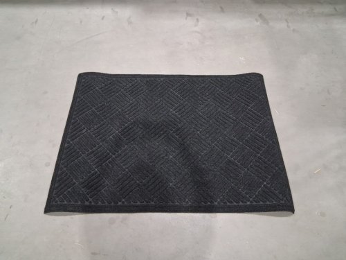 StepGuard Heavy Duty Contours Parquet Door Mat - 4ft x 3ft - Charcoal Grey image 2