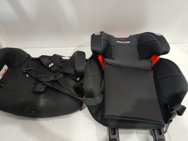 Graco Tranzitions 3‑in‑1 Harness Booster Seat – Transitions from 5‑Point Harness, High‑Back Booster & Backless Booster, Simply Safe Adjust™ No‑Rethread Headrest, 2 Removable Cup Holders, Open‑Loop Belt Guides & Machine‑Washable Covers (MODEL: 2035724) image 3