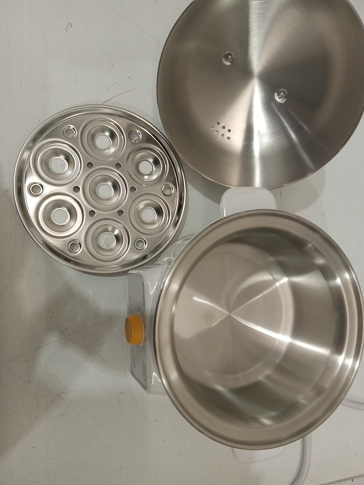 buydeem Mini Electric Food Steamer with 8 steamer settings - 1.6QT - white (MODEL: G32US-90-A1) image 4