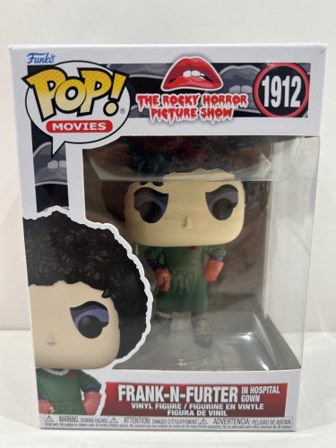 Funko pop! Movies: the rocky horror picture show - Frank-n-furter in hospital gown vinyl figure (#1912) image 2