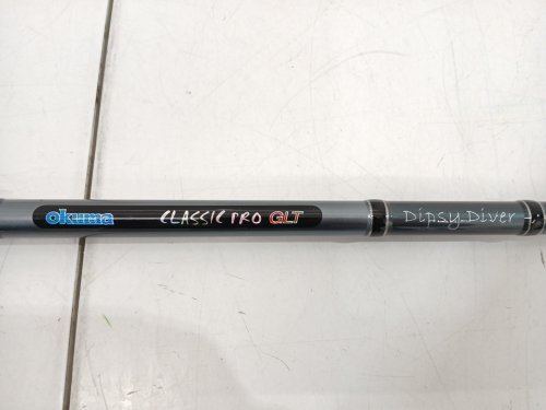 OKUMA CLASSIC PRO GLT DIPSY DIVER Fishing ROD - 9FT - BLACK image 3