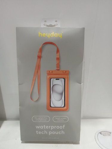 Heyday Waterproof Tech Pouch - up to 6.7" devices - Orange Pop (Model: 080 08 0090) image 2