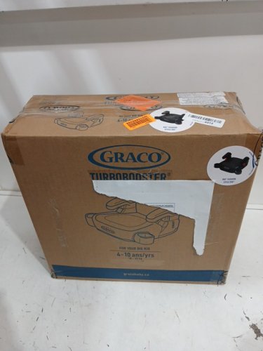 Graco TurboBooster Backless Adjustable Car Booster Seat With Cup Holders - 4-10 years - 40LB-100LB - Black (Model: 2166167) image 2