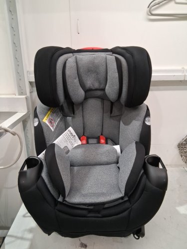Evenflo SYMPHONY DLX ALL-IN-ONE CONVERTIBLE CAR SEAT WITH EASY CLICK INSTALL - Ashland Grey (MODEL: 34612173C) image 3