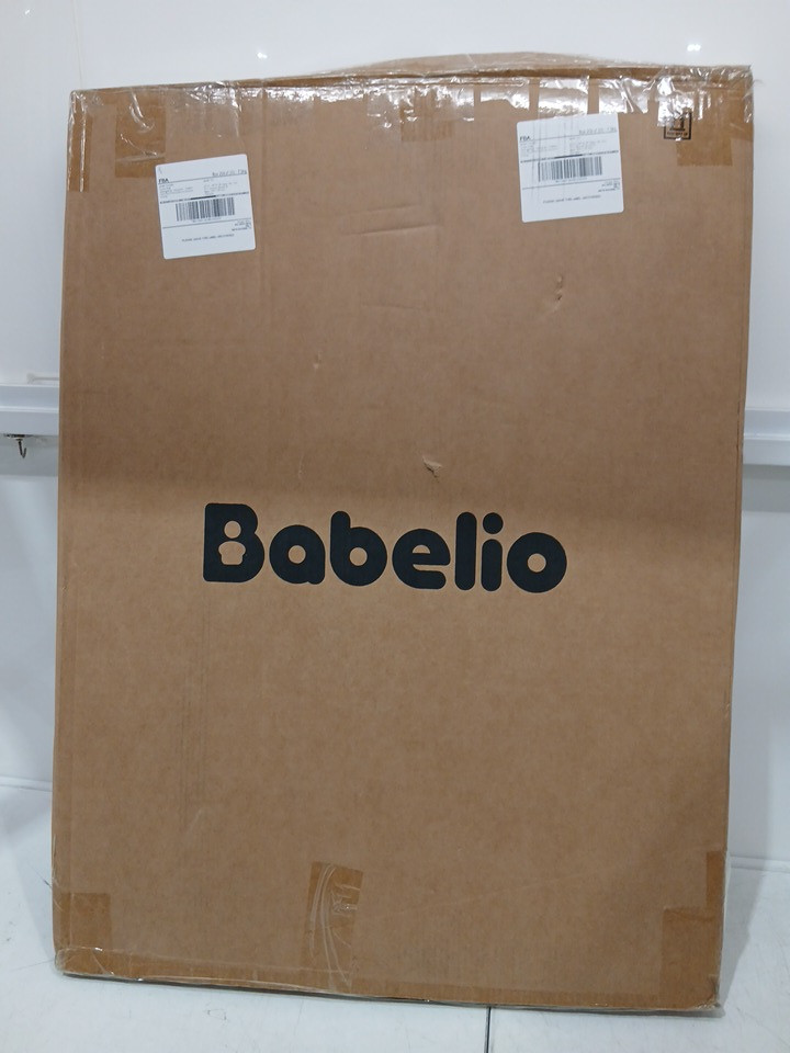 BABELIO PRESSURE MOUNTED metal BABY GATE - 36" X 29"- 43" - black (MODEL: CB-M-101) image 2