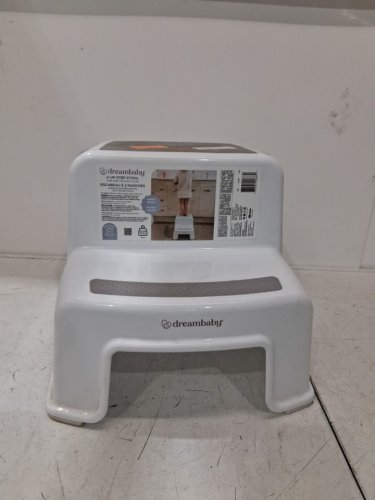 DREAMBABY 2-UP STEP STOOL - GREY/WHITE image 2