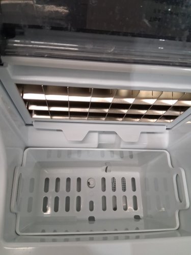 EUHOMY ICE CUBE MAKER MACHINE - 45LBS/DAY - SILVER/BLACK (MODEL: IM004-CSI-CAEH / IM-FP) image 6