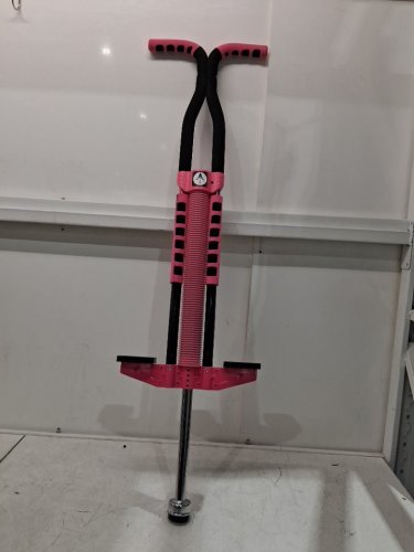 FLYBAR MASTER POGO STICK 1.0 - 160LB MAX - 38" - PINK/BLACK (MODEL: FB23023PS) image 3
