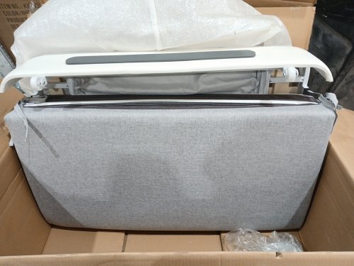 2-IN-1 Modern Pull-Out Sofa Bed - 50" - Grey/White image 9