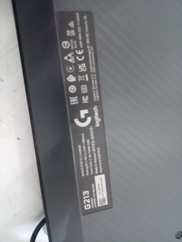 Logitech G213 Prodigy wired RGB Gaming Keyboard with 16.8 Million Lighting Colours - (MODEL: y-u0029/920-008083) image 3