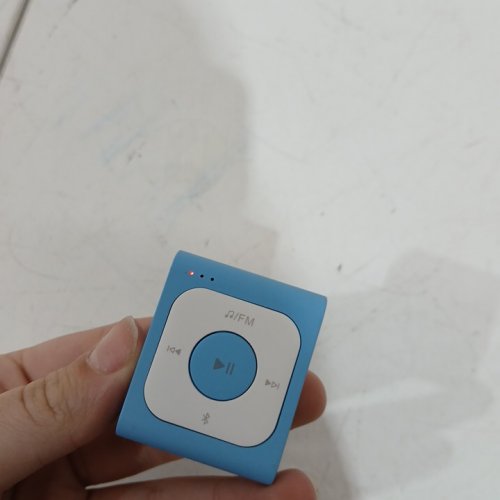 AGPTEK MP3 Clip PROTABLE MUSIC PLAYER - 64GB - BLUE/WHITE - (MODEL:A53PL) image 4