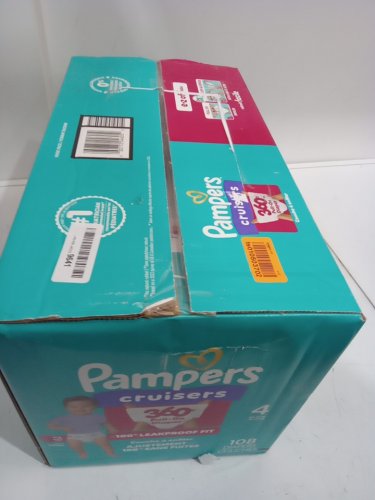 108PK PAMPERS PULL ON CRUISERS 360° FIT GAP-FREE FIT DISPOSABLE BABY DIAPERS - SIZE 4 (22-37lb) image 3