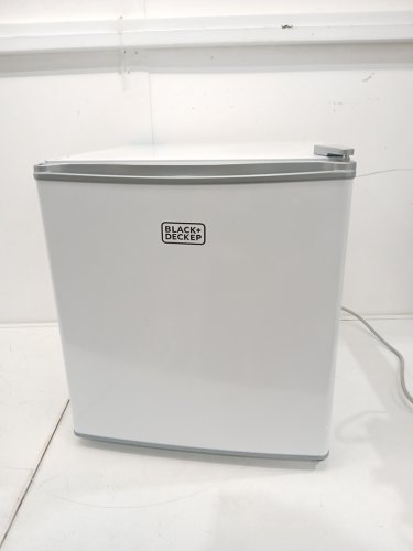BLACK+DECKER Energy Star Mini Fridge Refrigerator - 19.7" - 1.7Cu.FT - White (Model: bcrk17w) image 4