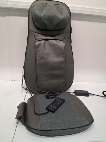 SNAILAX SHIATSU NECK & BACK MASSAGER MASSAGE CHAIR PAD WITH HEAT - (model: SL-233) image 3