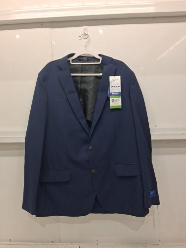 Men's Haggar Smart Wash Repreve Slim Fit Suit jacket - 46 regular  - BLUE (style: hz80972) image 2