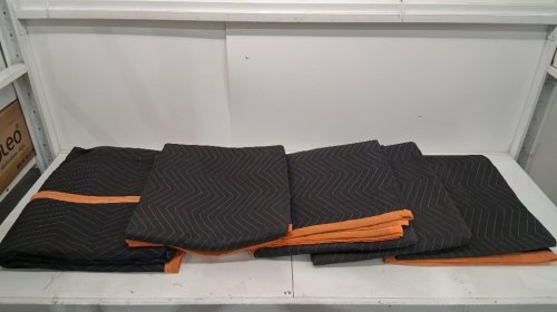 5PK WEN Heavy Duty Padded Moving Blankets - 72'' x 40'' image 3