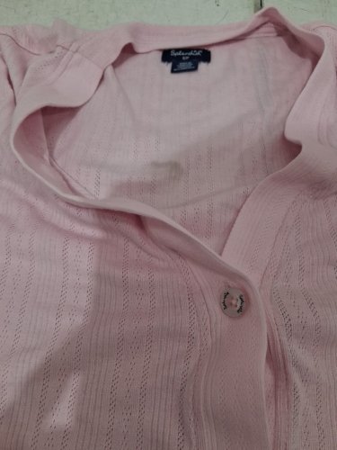 3pc Women's Splendid Pajama Set with pants, tank and cardigan - SMALL - pink (style: 1991798) image 2