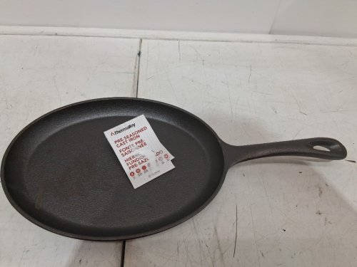 Victoria cast iron fajita skillet - 10" - black (model: SKL-218) image 2