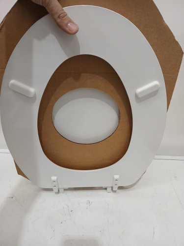 BEMIS slow close easy clean toilet seat - Elongated 18.5" - White - ( model: 7300SLEC 000 ) image 3