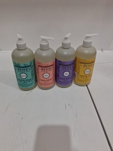 4PC MRS. MEYERS CLEAN DAY HAND SOAP VARIETY PACK - 16FL.OZ EACH - MINT/ROSE/DAISY/LILAC (model: 2831166) image 3