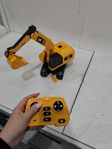 CAT Massive Mover remote control RC Steel Excavator - black/yellow (model: 1851476) image 3