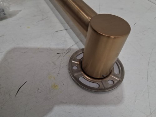 Bathroom Safety grab bar for shower - 18'' - gold - ( model: yg5118bg ) image 5