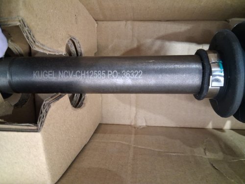 Kugel Front Right (Passenger Side) CV Axle Shaft - for select makes and models - (model: ncv-ch12585) image 8