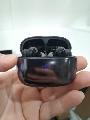 conyat true Bluetooth wireless earbuds - black (model: h63) image 5