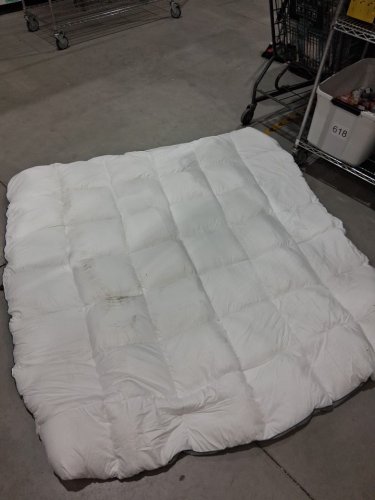 MATTRESS TOPPER - KING - WHITE image 3