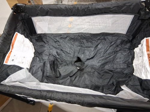 NOOKBEYA BEDSIDE BABY BASSINET WITH DIAPER CHANGE STATION - 49" X 25" X 29" - DARK GREY (MODEL: MM001) image 5