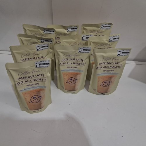10PK The Coffee Bean & Tea Leaf Hazelnut Latte Sachets - 190ml/each - Hazzlenut Latte image 3