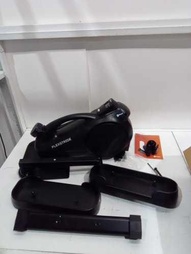 LIFEPRO FLEXSTRIDE PLUS LOW-IMPACT UNDER-DESK ELLIPTICAL FITNESS MACHINE - BLACK (MODEL: LP-FLXSTRDN-BLK) image 3