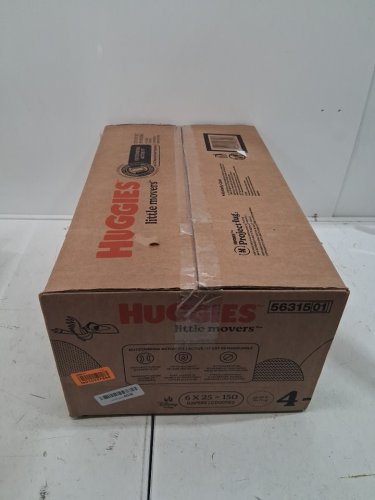 150PK Huggies Little Movers disposable Diapers - Size 4 (22-37lb) - Disney baby lion king (Model: 5631501) image 4