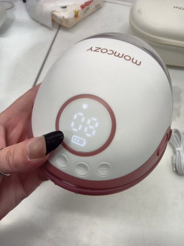 MOMCOZY MOBILE STYLE M6 HANDS-FREE SLIM DOUBLE BREAST PUMP - COZY RED (MODEL: BP311) image 9