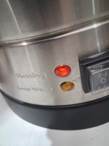 GarveeHome Commerical Coffee Maker/Urn - 120 Cups 18 L/4.8 gaL - Stainless Steel /black - (model:pho_0x3n9wdg) image 3