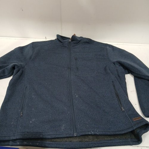 mens smith workwear Sherpa Lined fleece jacket - 2xl - heather blue image 2
