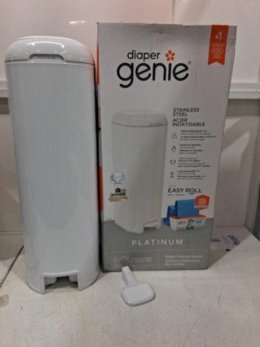 Playtex Diaper Genie Signature Platinum Diaper Pail - 27" - white (model: I000808) image 2