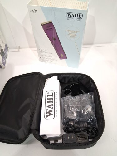 WAHL 5-IN-1 ADJUSTABLE BRAVURA ULTIMATE PROFESSIONAL PERFORMANCE CORDLESS RECHARGEABLE PET HAIR CLIPPER - purple (MODEL: 59164) image 3