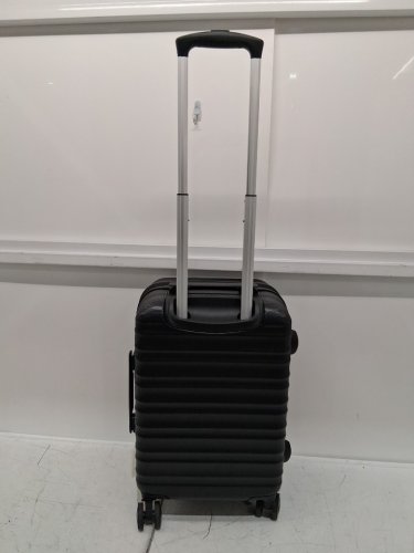AMAZONBASICS HARDSIDE CARRY ON SPINNER TRAVEL LUGGAGE SUITCASE - 21" - SMALL - BLACK image 5