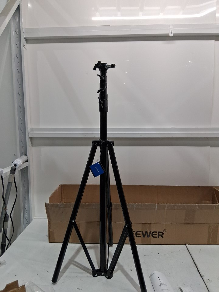 Neewer Air Cushioned Aluminum Light Stand-  9.8ft Stand with Boom Arm - BLACK - (model: 90100462) image 10