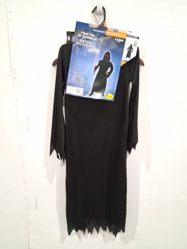 2PC PHANTOM OF DARKNESS COSTUME SET - medium (8-10) - BLACK (style: 13126 L) image 2