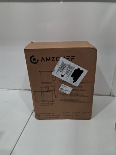 amzchef automatic slow juicer - 1.8L - black (model: sj-036) image 2
