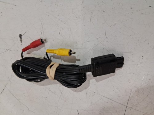 nintendo Official merchandise Av Cable for snes, N64, Gamecube - 8ft - black (model: 539807) image 2