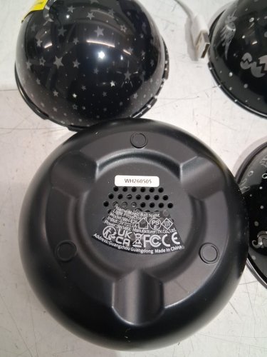 magic ball night light projector with 3 different patterns - 5W MAX - plastic/m26) image 3