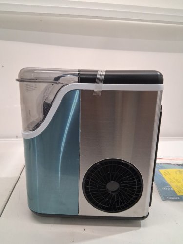 EUHOMY PEARL L1 PORTABLE NUGGET ICE MAKER COUNTERTOP - 35 LBS CAPACITY - STAINLESS STEEL (MODEL: IM013-NSI-CAEH) image 5