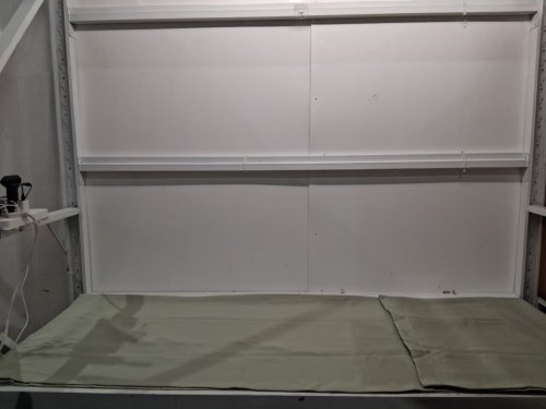 1 panel h. versailtex rod pocket blackout curtains - sage green - 51"x94" image 2