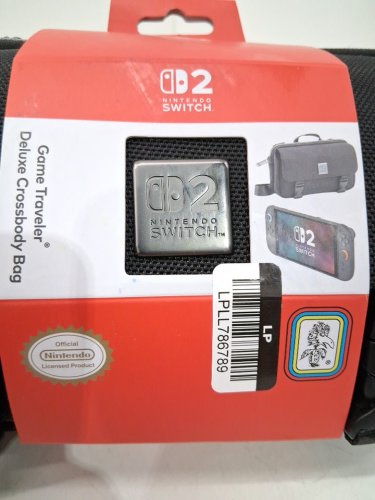 NINTENDO SWITCH DELUXE CROSSBODY TRAVELER BAG - BLACK (MODEL: mc17) image 3