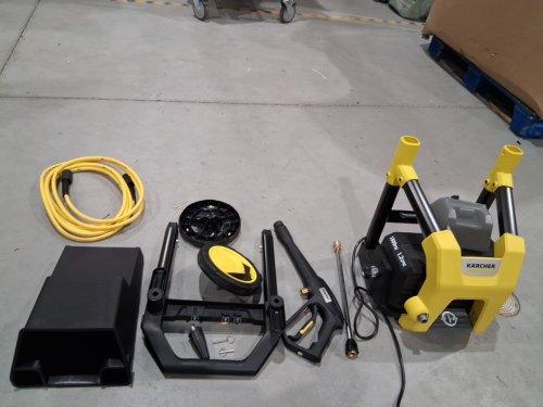 KARCHER CUBE ELECTRIC POWER PRESSURE WASHER WITH POWER NOZZLE - 1700PSI/1.2GPM - YELLOW/BLACK (MODEL: K1700) image 3