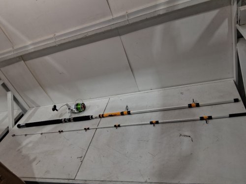 BPS King Kat Rod and Reel Spinning Combo - 4:4:1 - heavy action - 11ft (model: cbk1180hs-2) image 2